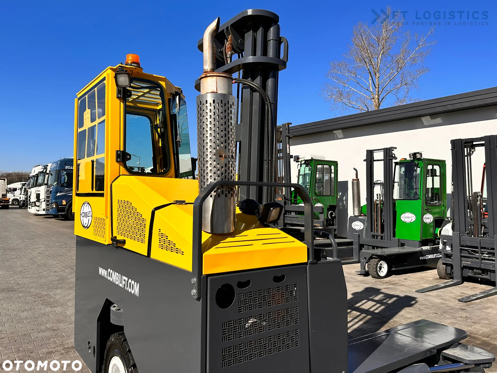 Combilift C4000 / LPG / DUPLEX / 4100MM / WAGA / PRZESÓW WIDEŁ / JAK NOWY - 39