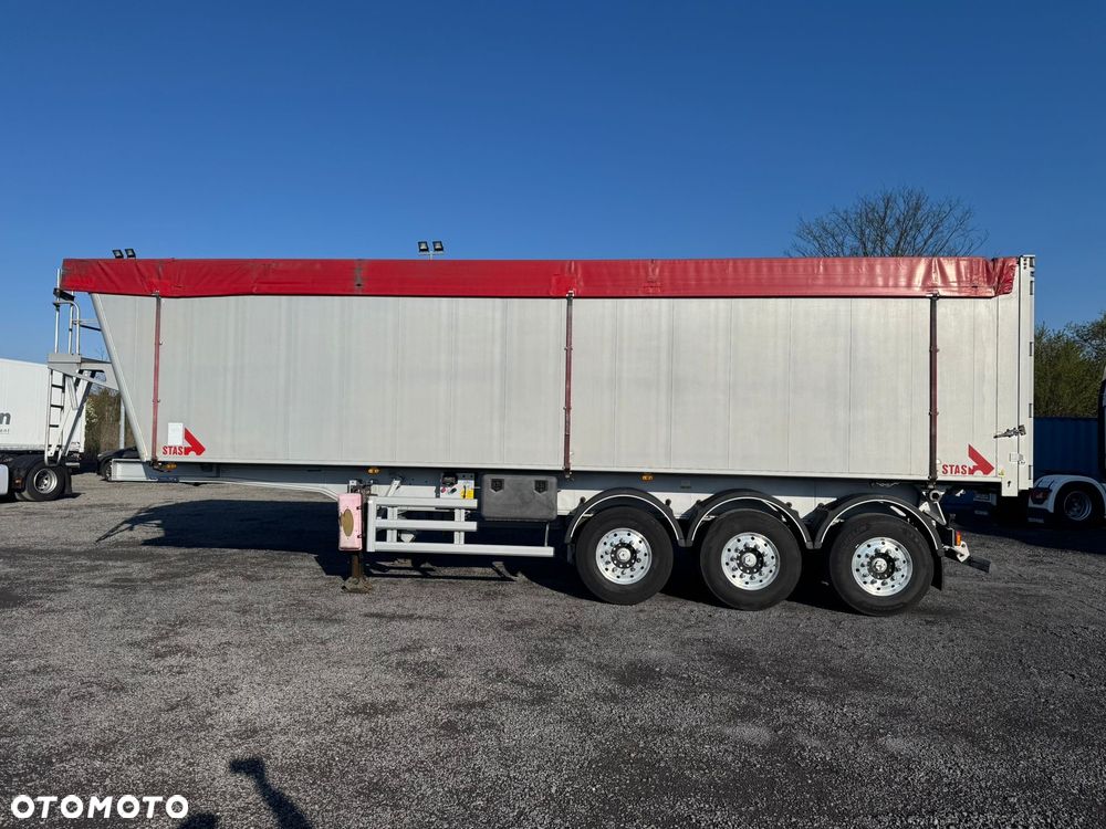 Stas 55m3 / Klapo- Drzwi / Oś Podnoszona / Waga / Stan BDB / z Francji - 6