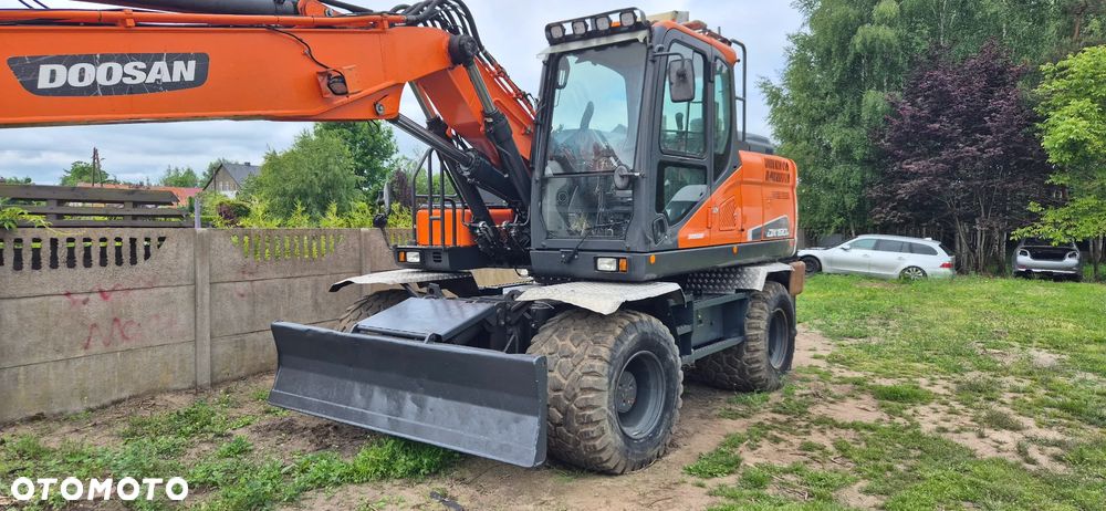 Doosan Koparka kołowa DX190W-5 rototilt nowe koła opony sprowadzona - 1