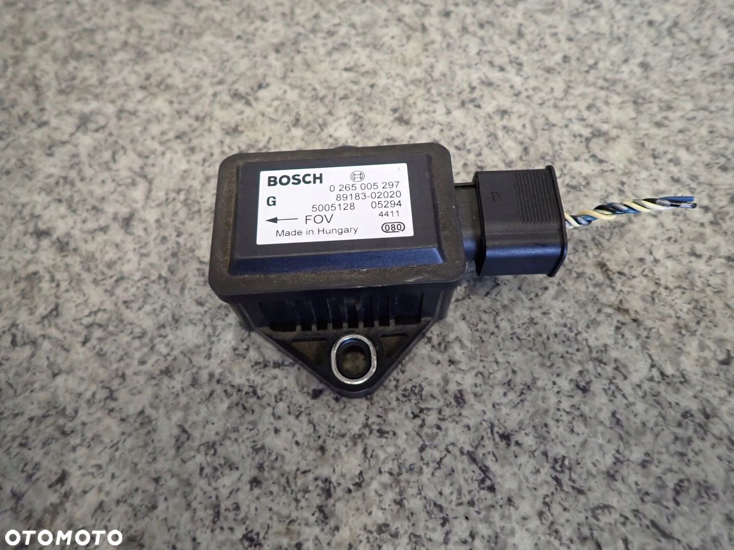 TOYOTA AVENSIS COROLLA VERSO CZUJNIK TORU JAZDY 0265005297 - 1