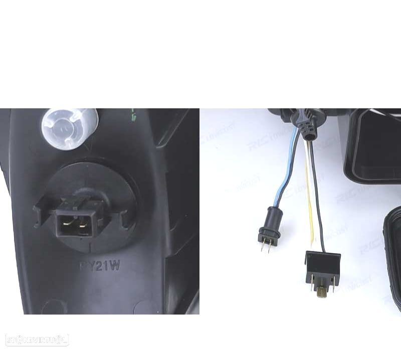 FARÓIS FRONTAIS ANGEL EYES PARA PEUGEOT 106 96-05 FUNDO PRETO H7 - 2