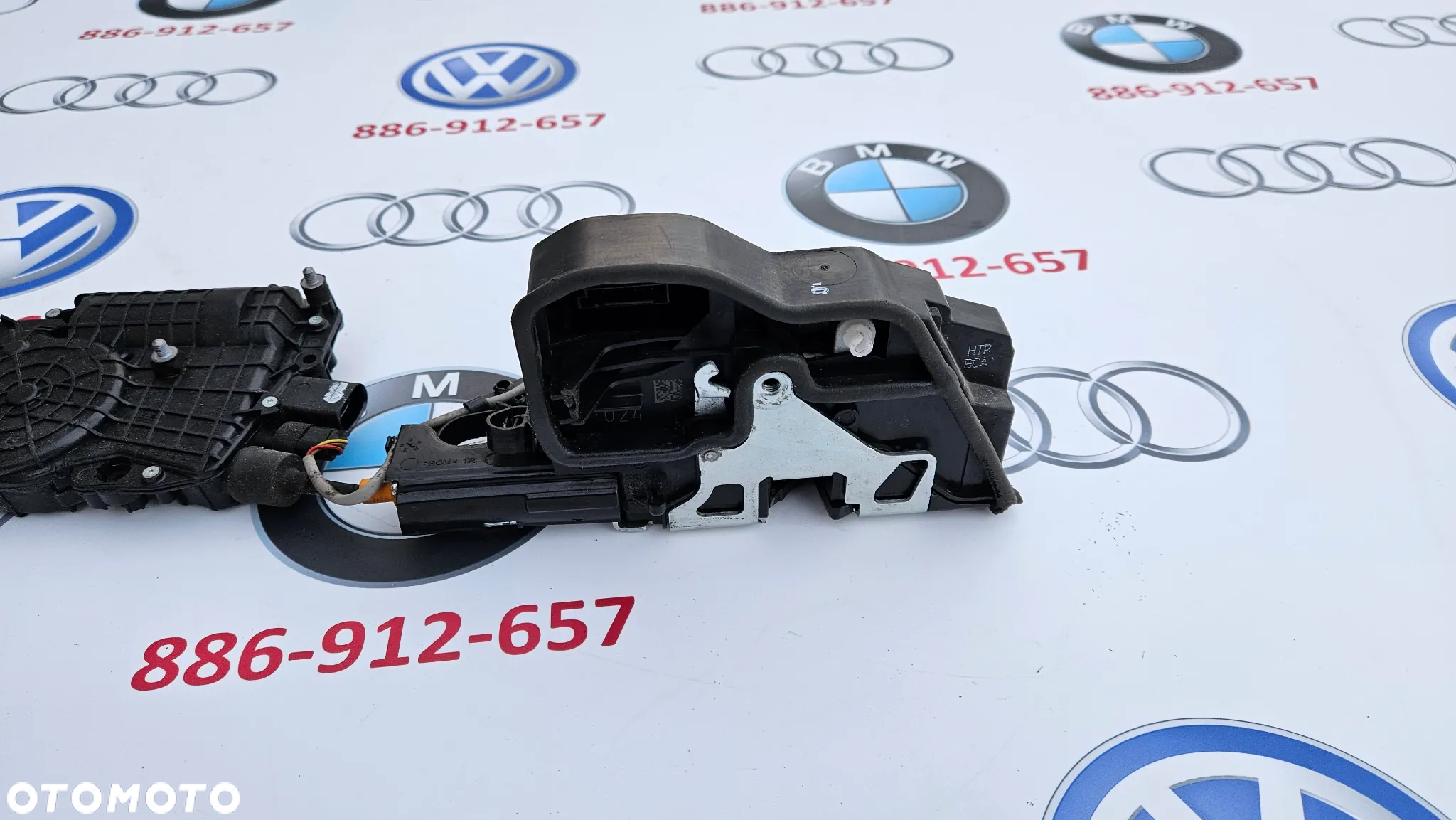 BMW X5 E70 X6 E71 X6 E72 Zamek drzwi tył prawy Dociąg tylny prawy 7315024 EUROPA IDEALNY - 4