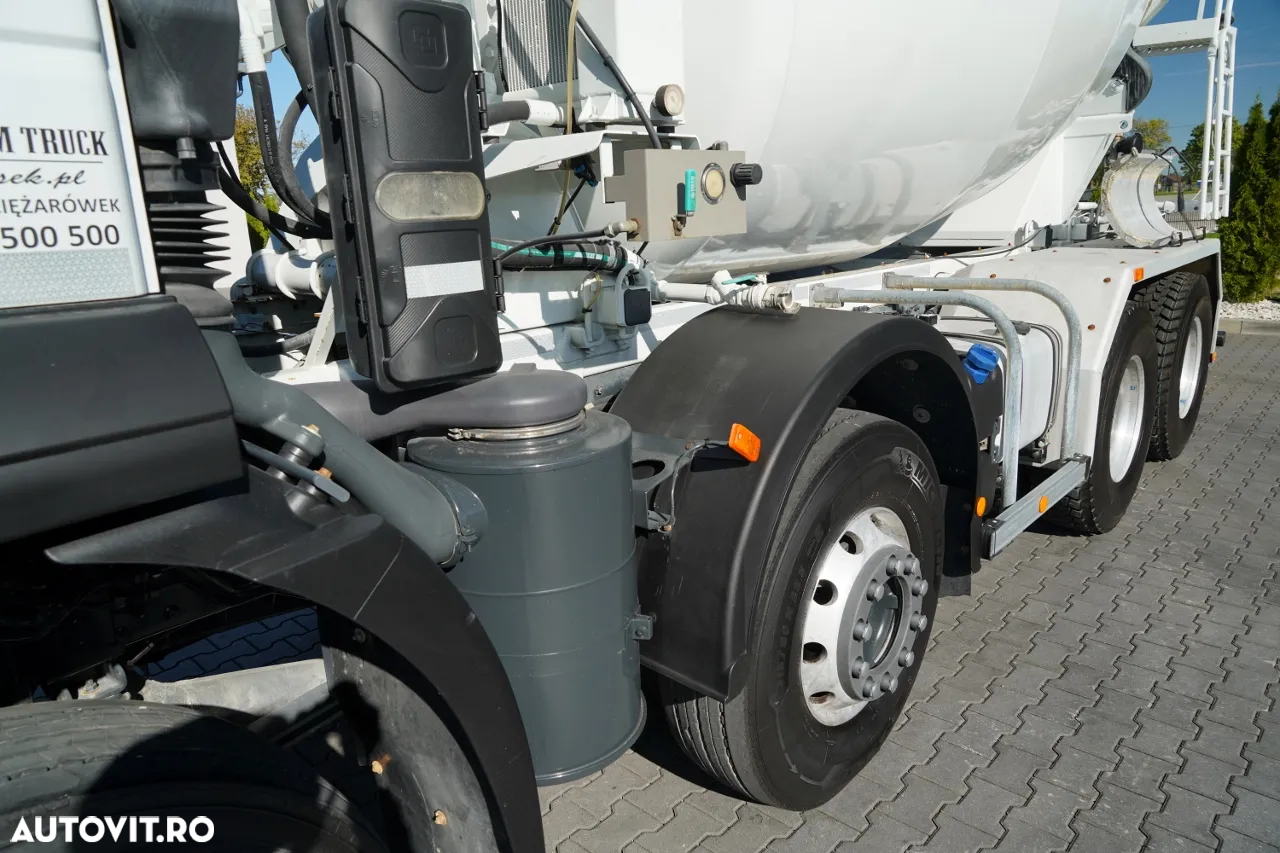 Iveco 400 SL X-WAY STRALIS / 8X4 / BETONIERĂ / IMER / ANVELOPE 100% / JANTE DIN ALIAJ / - 12
