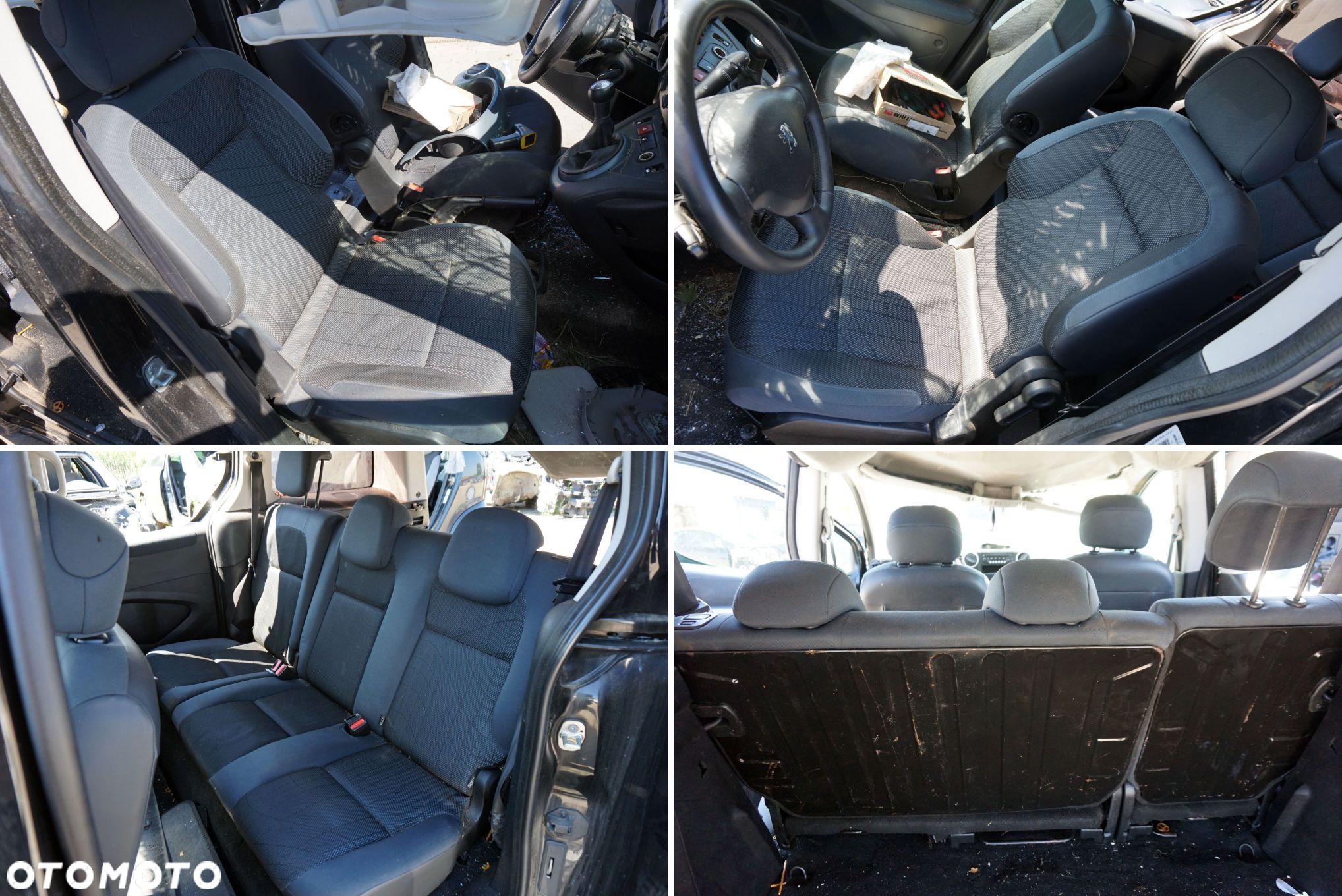 FOTELE FOTEL PRZEDNI LEWY PRAWY KANAPA WNĘTRZE PARTNER BERLINGO III B9  PEUGEOT 2008-2018 - 1
