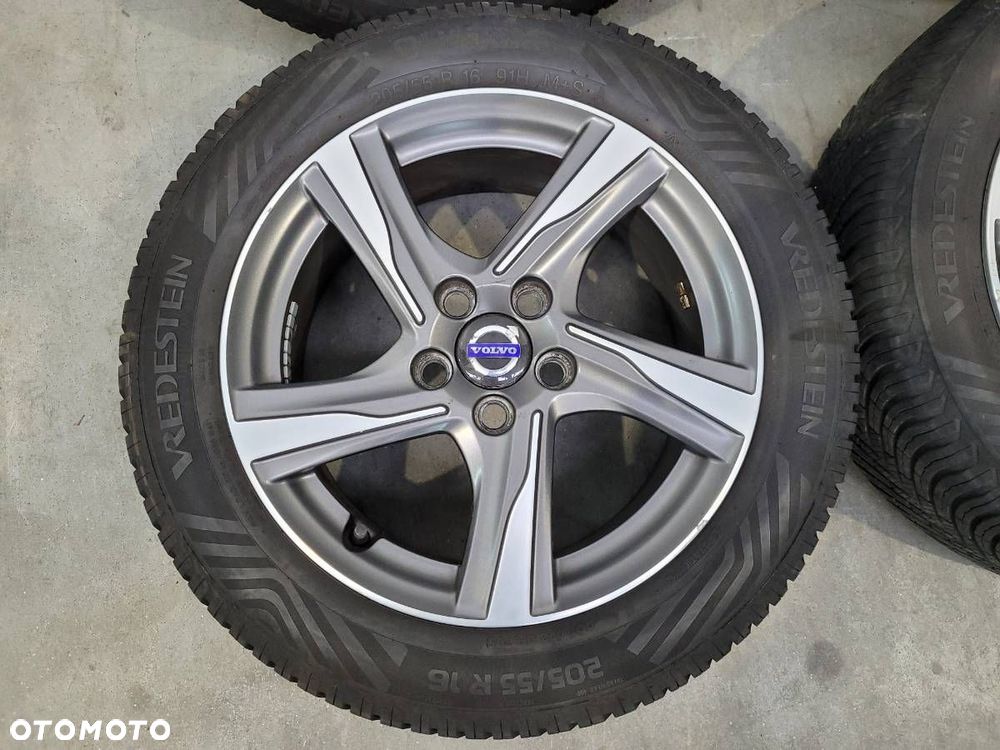 KOŁA FELGI ALUMINIOWE 7J ET50 5X108 OPONY 205/55/16 VOLVO V40 II 31423322 - 2