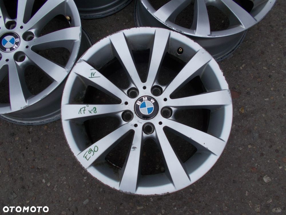 BMW E90 FELGI ALUMINIOWE 8JX17 ET34 6783631 KOMPLET - 6