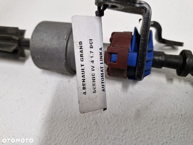 renault grand scenic iv 4 1.7 dci automat linka wybieraka zmiany biegów 349354232r - 6