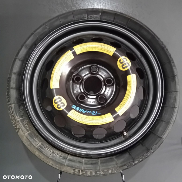 Koło dojazdowe Dojazdówka 17 5x120 VW Touareg 195/80-17 B632