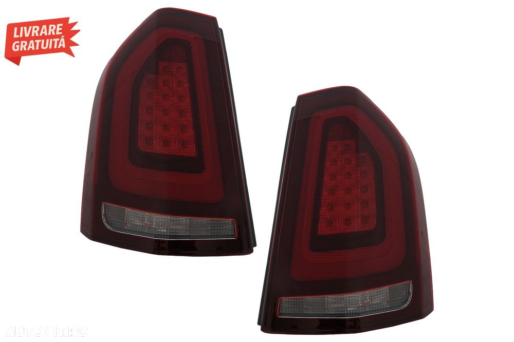Stopuri LED Chrysler 300 LD Lancia Thema (2011-2014) Rosu cu Pornire Dinamica- livrare gratuita - 2