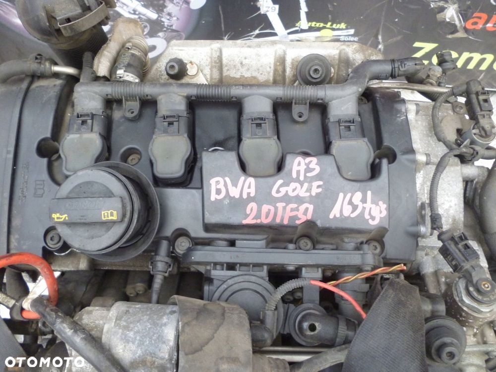 SILNIK KOMPLETNY VW GOLF AUDI A3 2.0 TFSI BWA 163 TYS - 2
