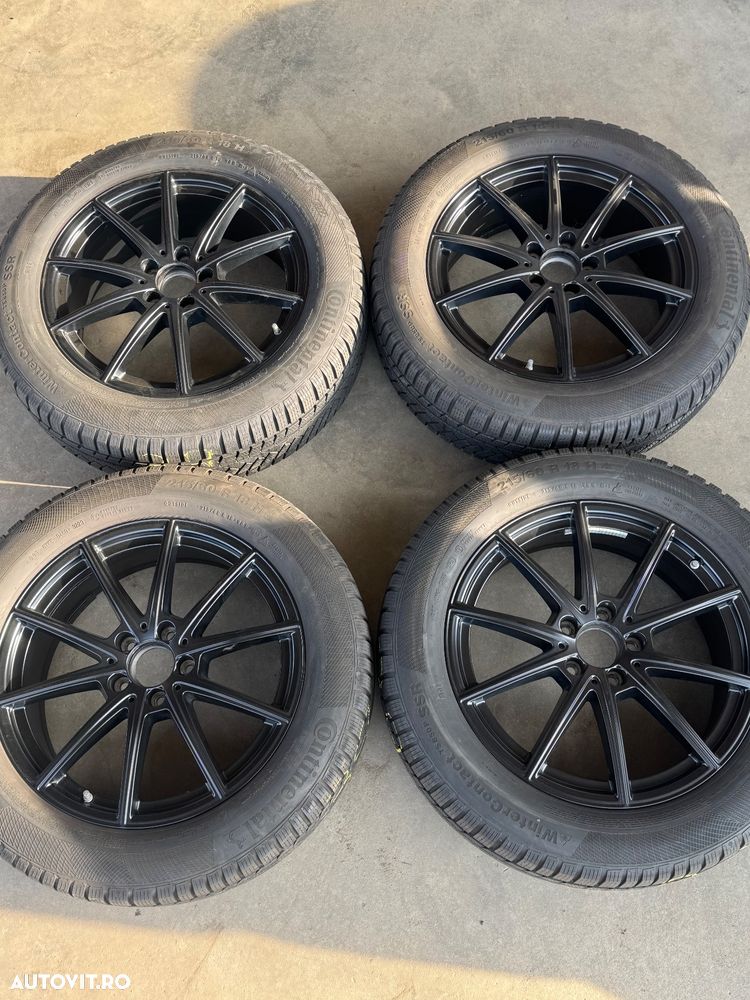 Vând jante originale Mercedes B-class pe 18” cu anvelope de iarnă - 2