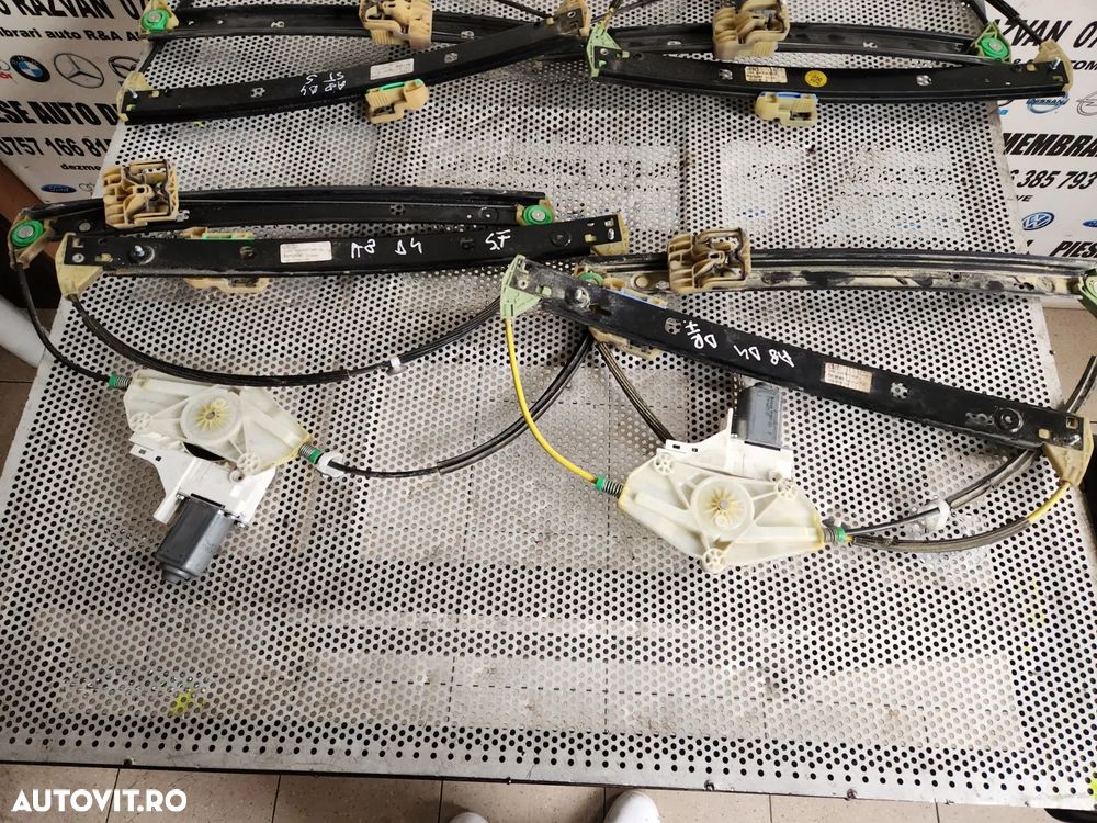 Macara Geam Electrica Completa Cu Motoras Fata Spate Audi A8 D4 4H An 2010-2011-2012-2013-2014-2015 - 4