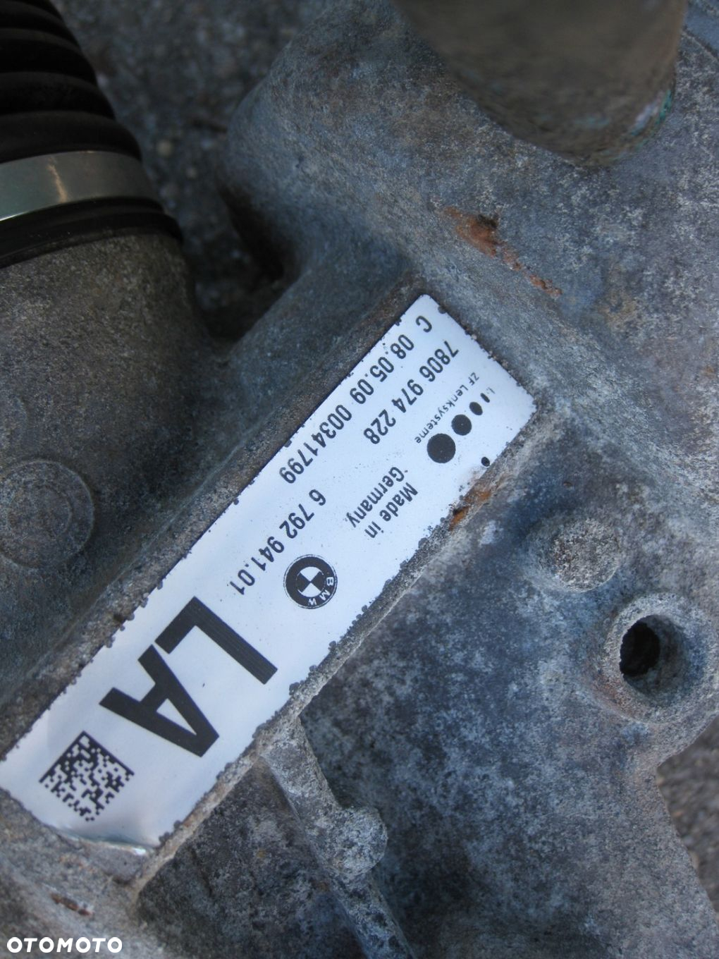 BMW E90 05R PRZEKŁADNIA KIEROWNICZA 6792941 - 5