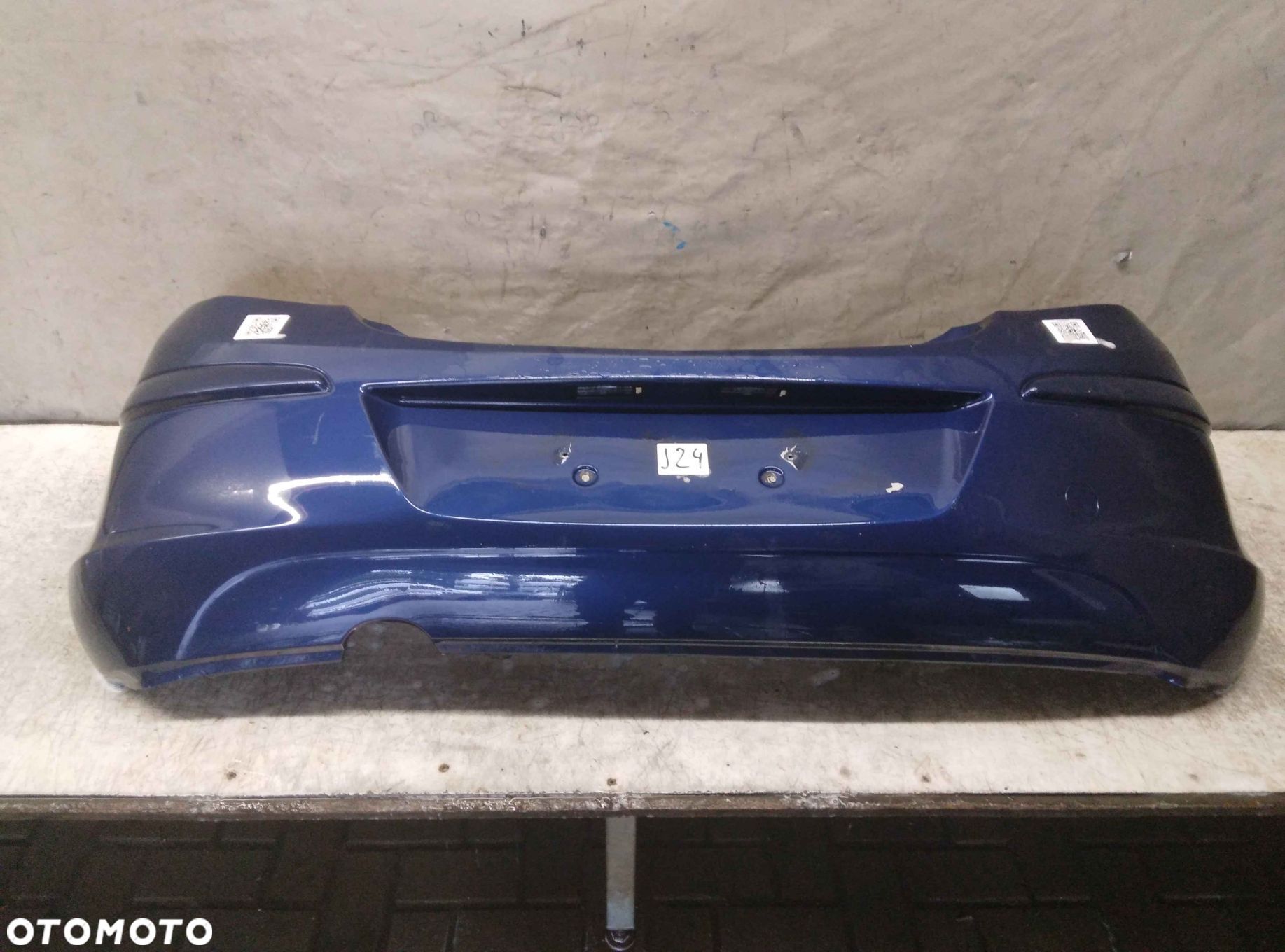 @ ZDERZAK TYŁ TYLNY OPEL CORSA D Z21B GRANAT GRANATOWY - 1