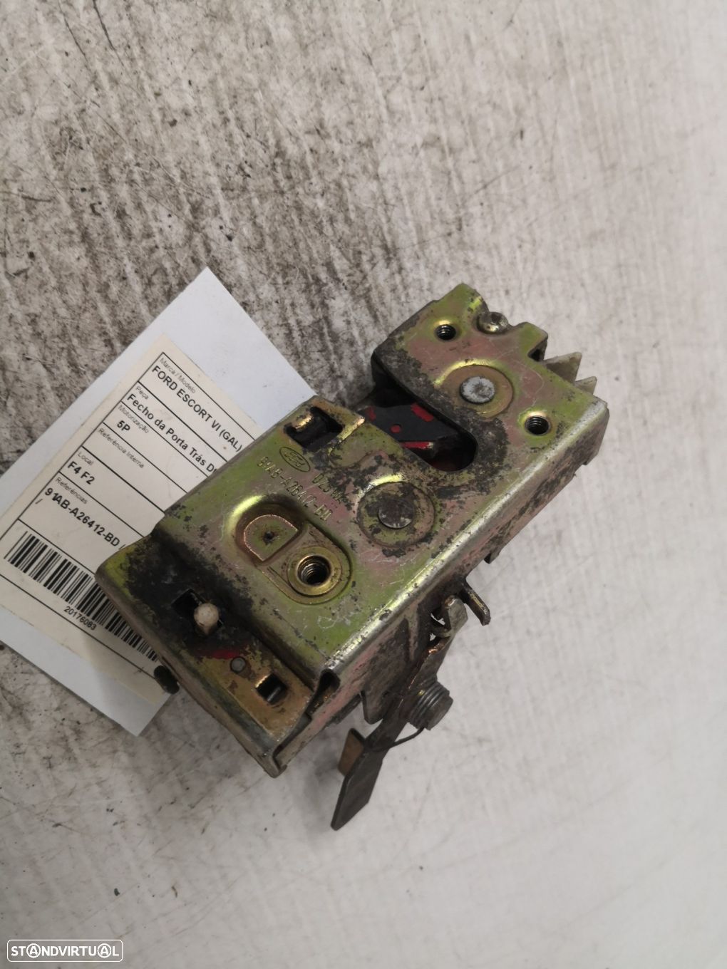 Fecho Da Porta Trás Dto Ford Escort Vi (Gal) - 1