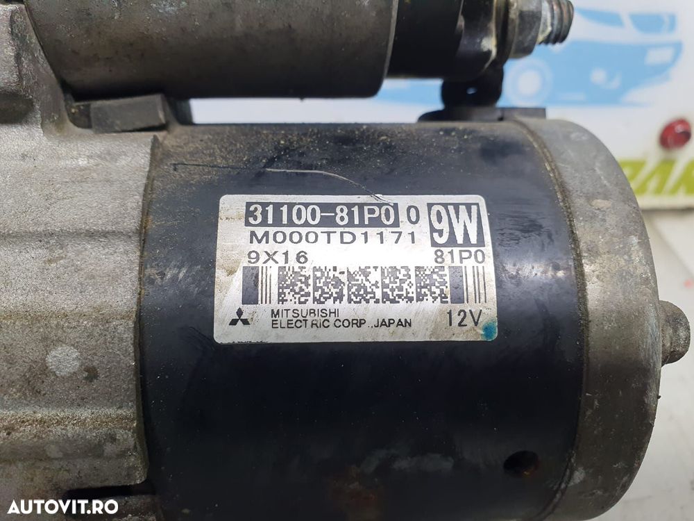 Electromotor 31100-81p0 1.2 hybrid K12C Suzuki Ignis 3 [2016 - 2020] - 3