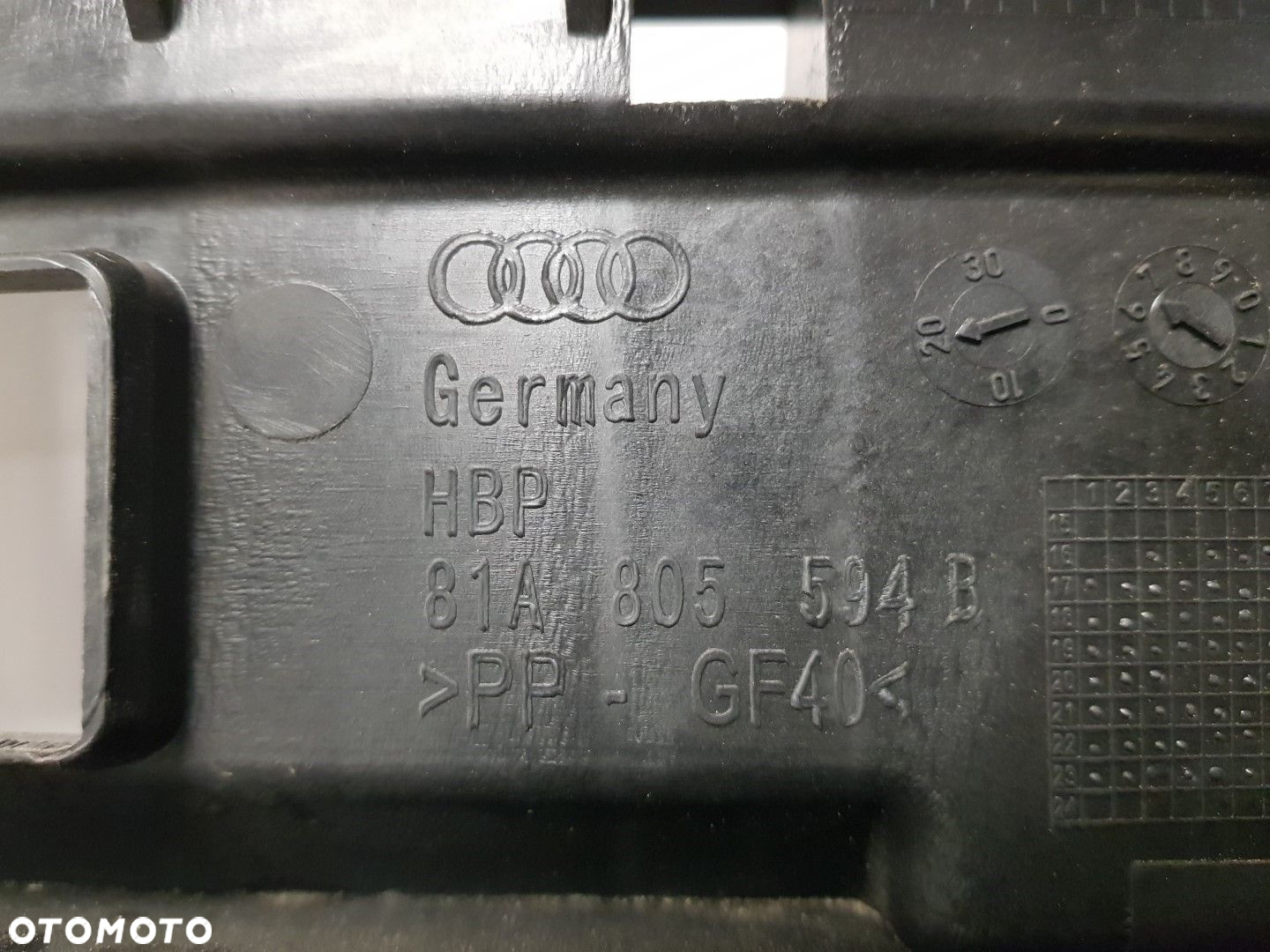 ORYGINALNY KOMPLET PAS PRZEDNI WZMOCNIENIE BELKA ZDERZAKA AUDI Q2 16-25 81A 81A807109D 81A805594B - 6