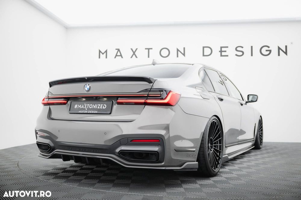 Pachet Exterior Prelungiri compatibil cu BMW Seria 7 G11 LCI Maxton Design Carbon - 15