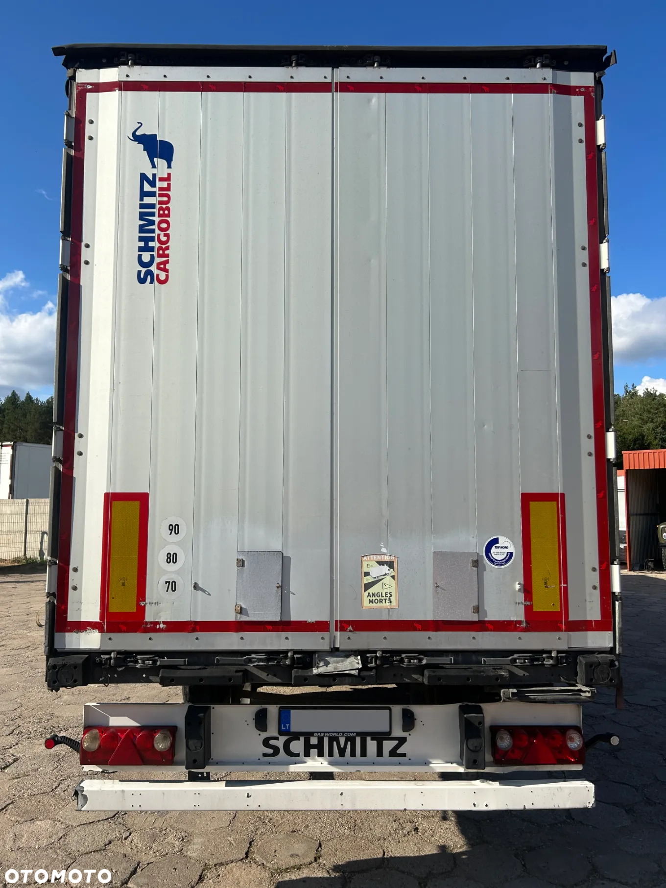 Schmitz Cargobull FIRANKA / STANDARD / OŚ PODNOSZONA / KOSZ PALETOWY !! - 6