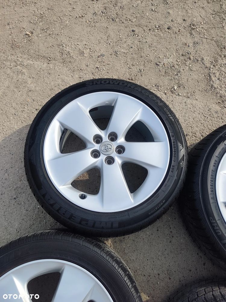 5x100 Felgi Aluminiowe Alufelgi Oryginalne 17 Koła Zimowe Całoroczne TOYOTA AVENSIS I II 2 CELICA CARINA E MATRIX PRIUS 6mm Legnica ALU-RAD 205/50 - 7