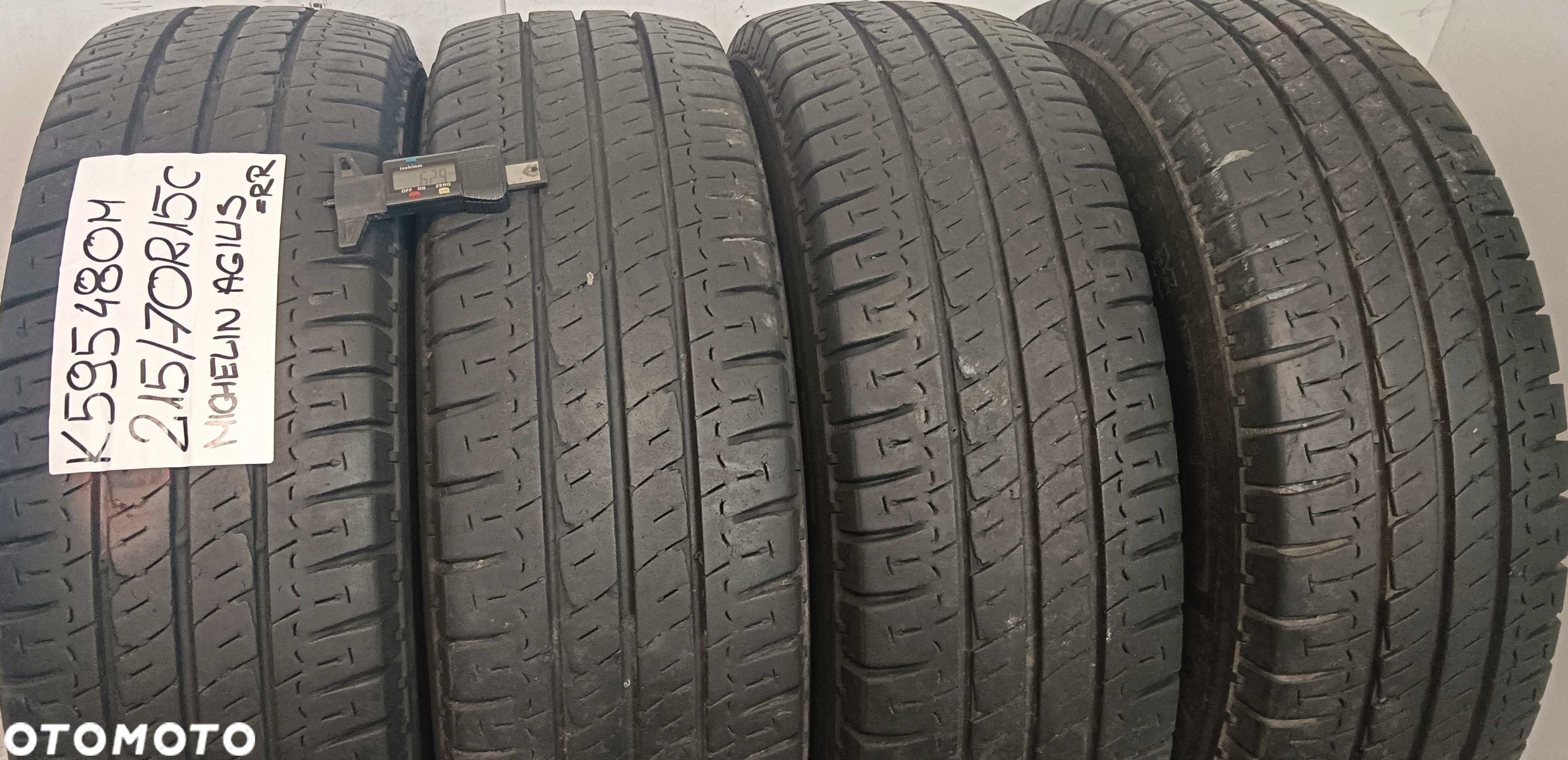 K595480M Komplet 215/70R15C Michelin Agilis - 1