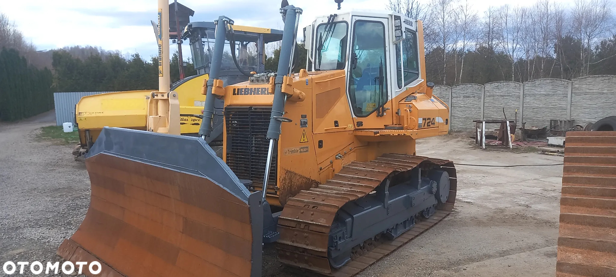 Liebherr 724 XL rok prod 2015,Pług 6poz TRIMBLE 3D Niwelacja 19ton - 3