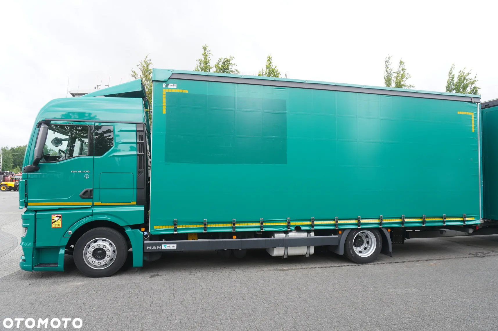 MAN TGX 18.470 / Zestaw / Przyczepa 19 EPAL / Firanka 19 EPAL / 2022 / Retarder / 15 sztuk - 5