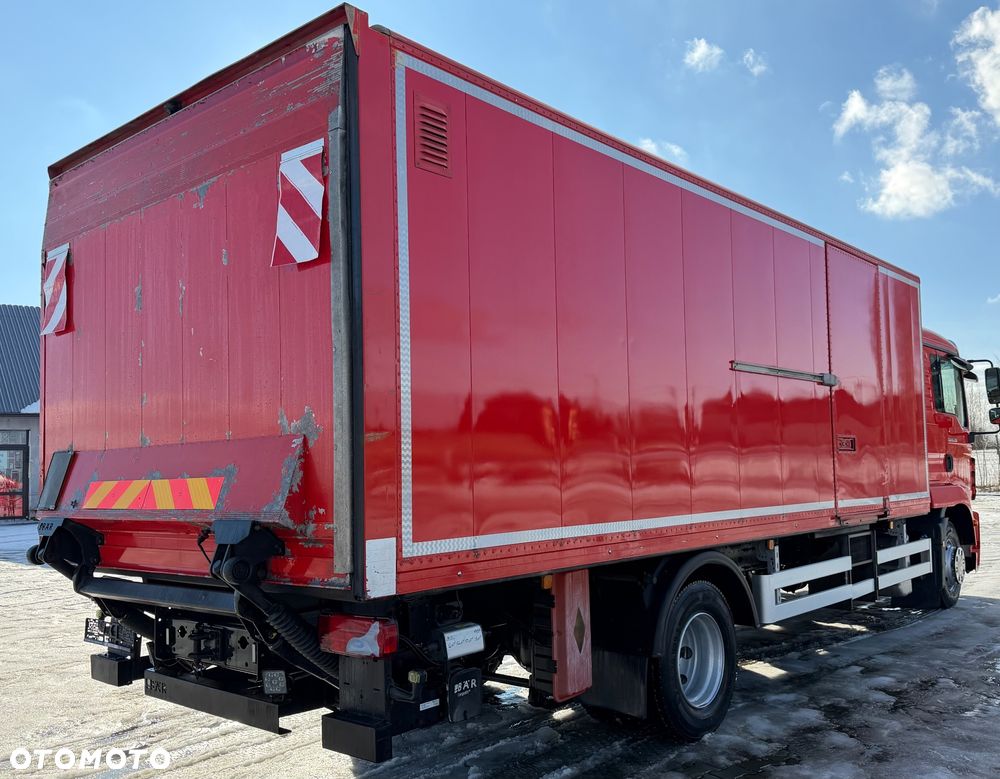 MAN TGM 15.290 / KONTENER / WINDA / AUTOMAT / SYPIALKA / 16 EUROPALET / 7 700 KG ŁADOWNOŚCI / 2017 ROK - 4