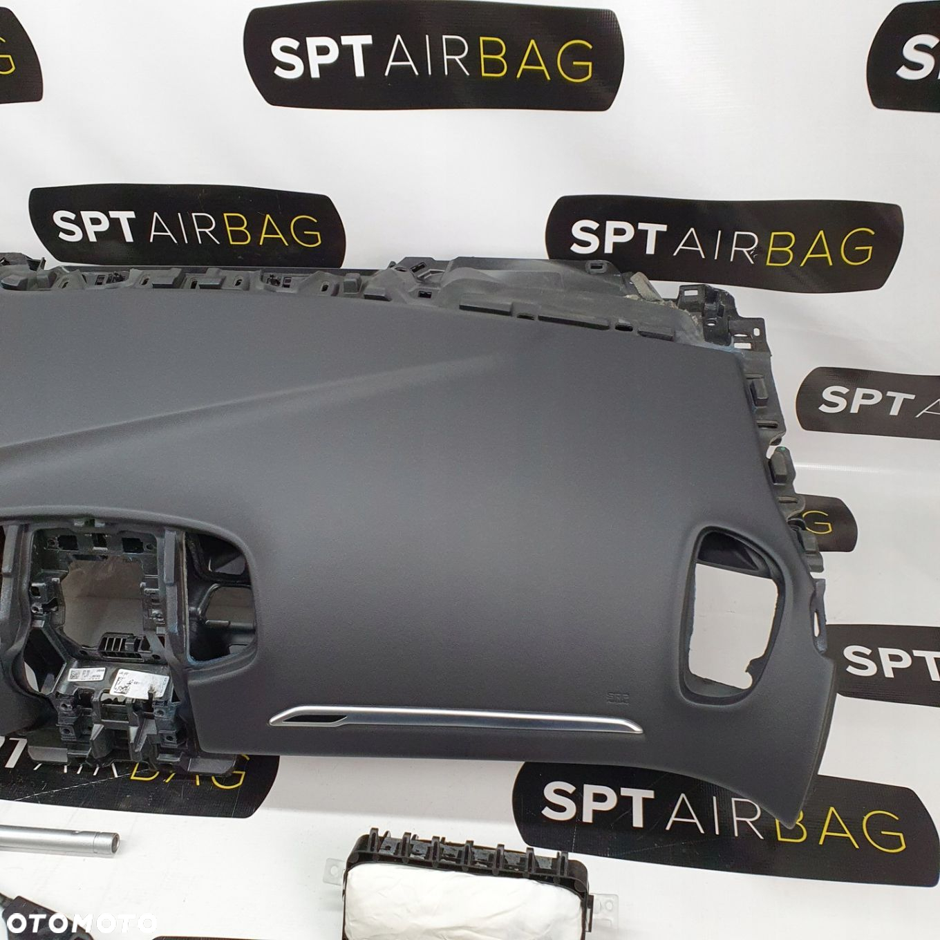 RENAULT SCENIC IV DESKA ROZDZIELCZA KONSOLA KOKPIT PULPIT PODUSZKI AIRBAG AIR BAG PASY KIT SET - 4