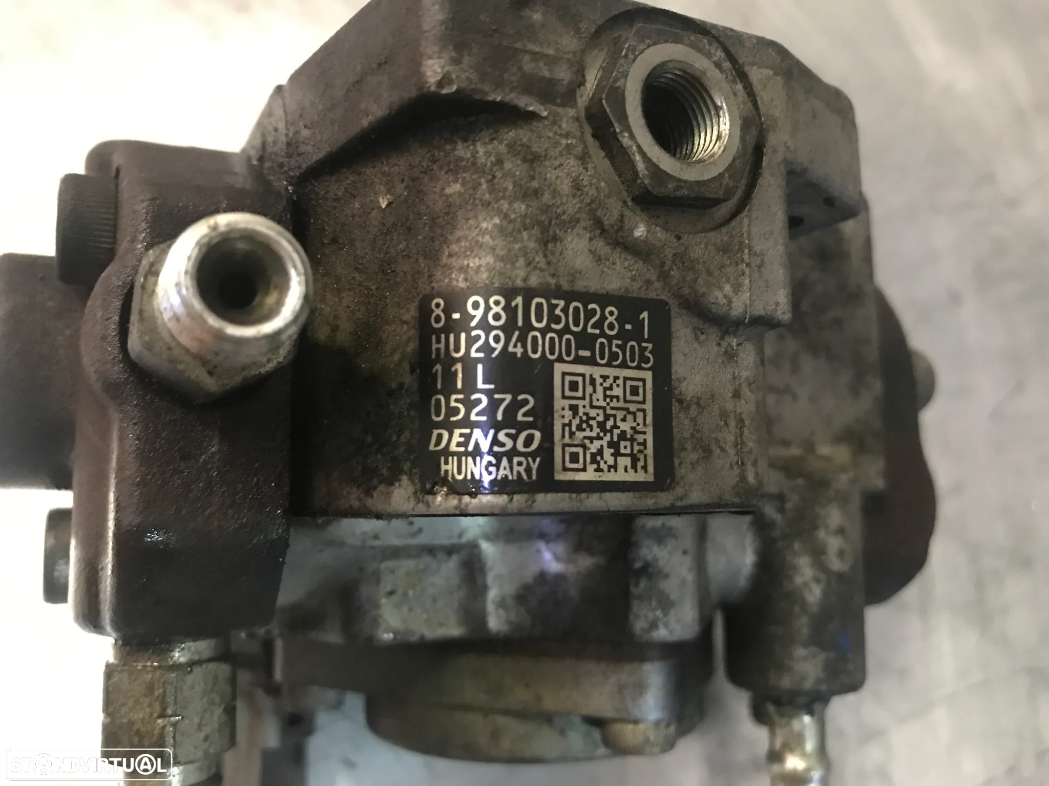 BOMBA INJECTORA ALTA PRESSÃO OPEL ASTRA H / J 1.7CDTI DENSO 8981030281 HU294000-0503 - 5