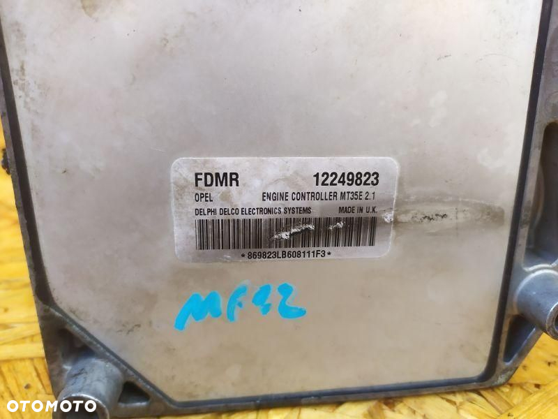 STEROWNIK SILNIKA KOMPUTER FDMR OPEL MERIVA A Z16XEP 12249823 - 4