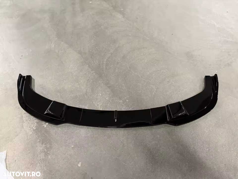 Lip Prelungire Bara Fata M5 BMW E60 E61, Extensie BARA M5 Negru Lucios - 1