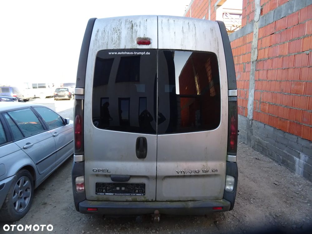 Opel Vivaro na części maska zderzak błotnik drzwi - 3