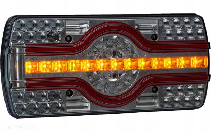 lampa zespolona ze światłem oświetlenia tablicy dolne (led) prawy - 3