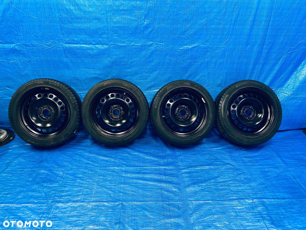 KOŁA 17 KOŁO FELGA STALOWE 17" 5X120 ; 67,1mm ET41 KOMPLET ; OPONY ZIMOWE ZIMA PIRELLI ; OPEL INSIGNIA A