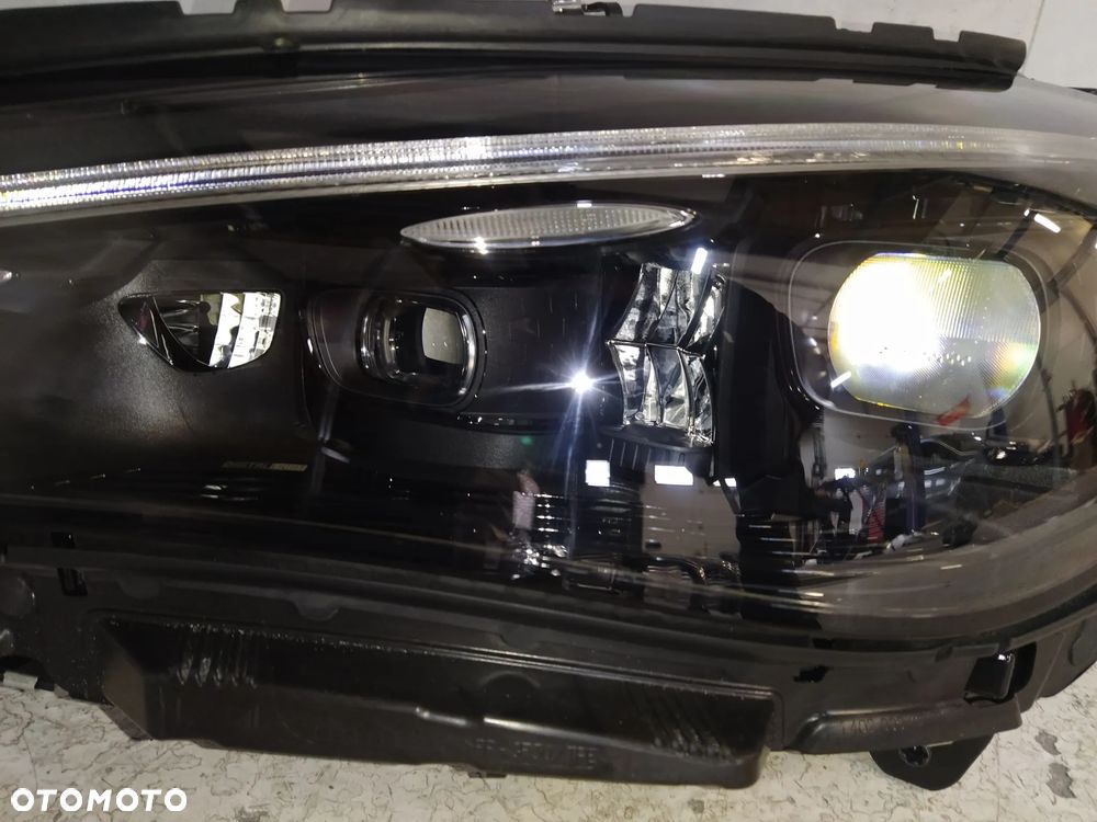 MERCEDES CLE W236 A236 REFLEKTOR LAMPA LEWA PRZÓD PRZEDNIA FULL LED DIGITAL USA PRZETWORNICE ORYGINAŁ - 8