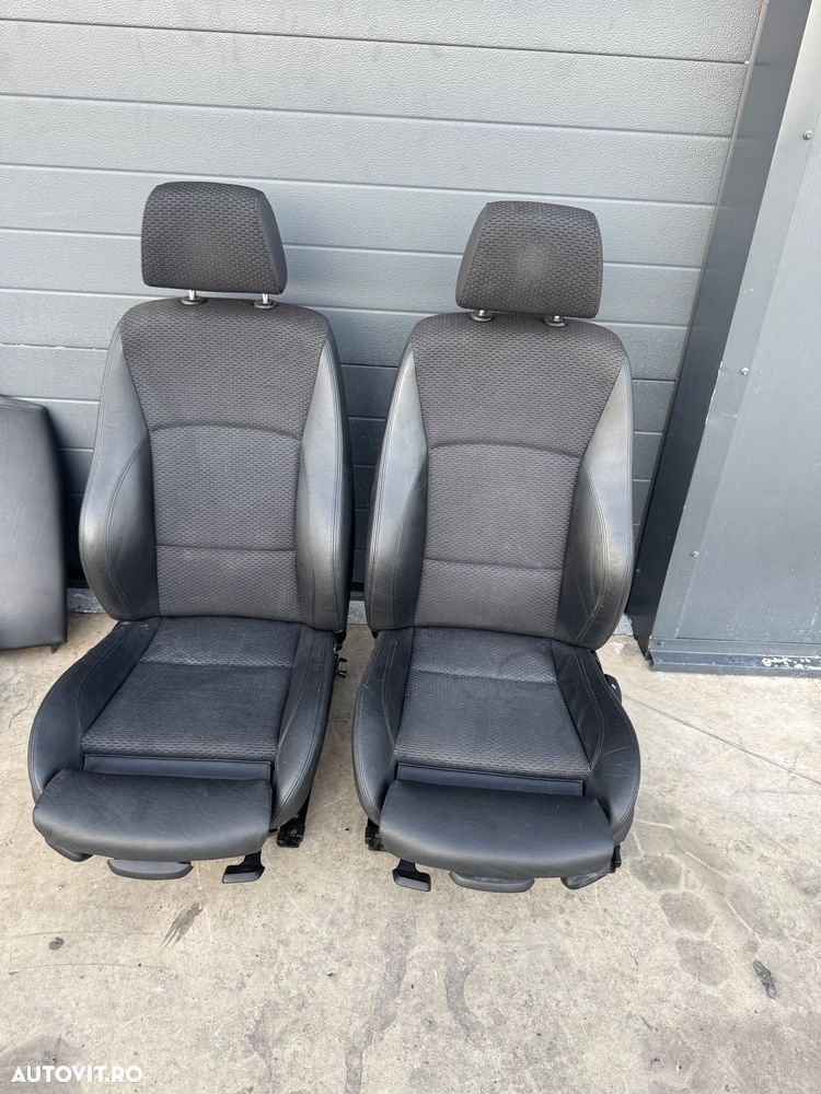 Interior scaune partial piele bmw seria e91 - 2