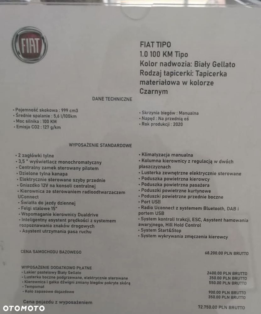 Fiat Tipo 1.0 T3 City - 13