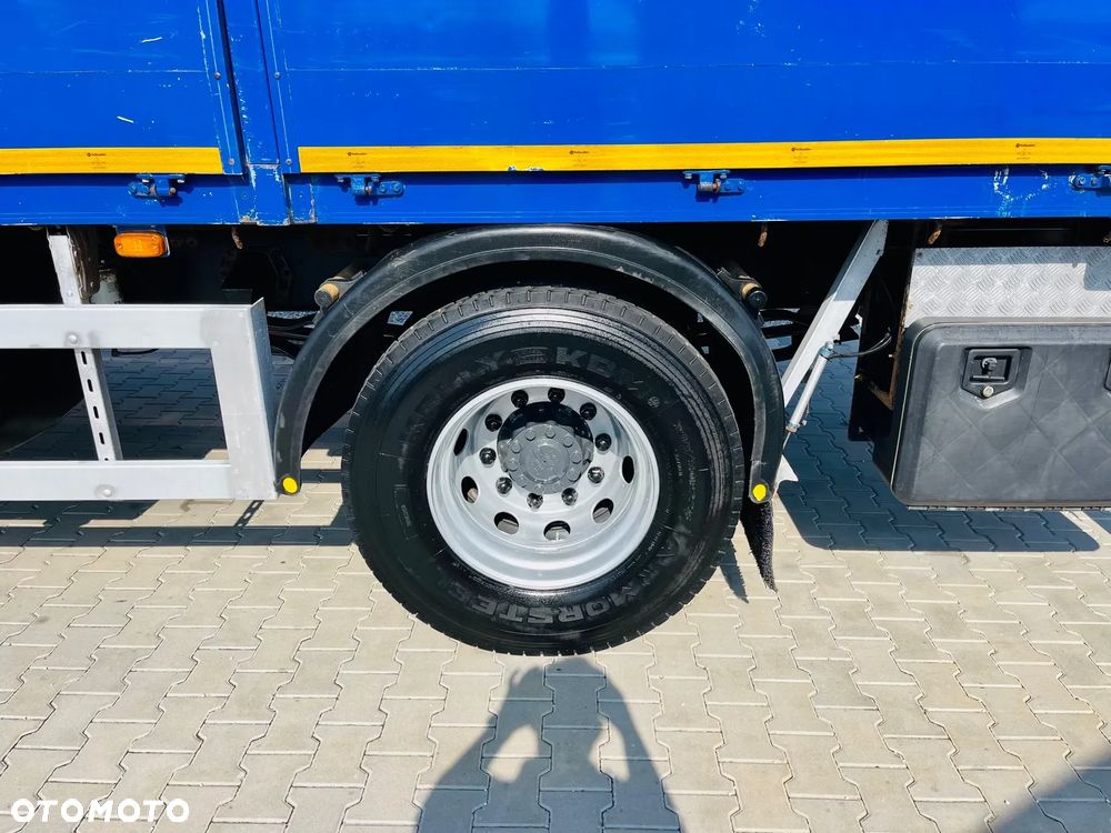 DAF CF LF 18.250 Euro 6 skrzyniowy + HDS HIAB 122 // 4x2 // manual // klima // resor // Anglik !!! // kran Krane żuraw dzwig - 16
