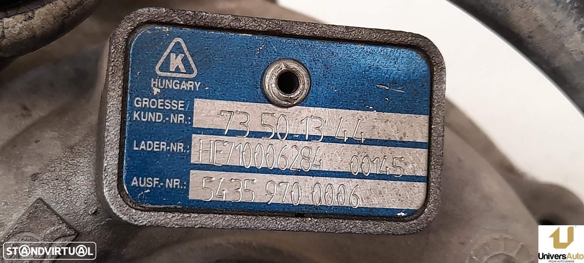 TURBOCOMPRESSOR OPEL MERIVA A LIMUSINA 2005 -73501344 - 1