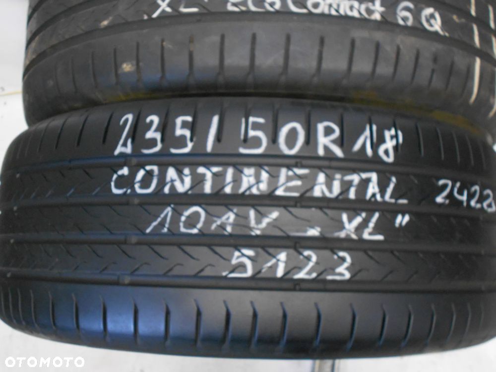 OPONY 235/50R18 CONTINENTAL ECO CONTACT 6Q XL DOT 5123 / 2422 7.2MM - 3