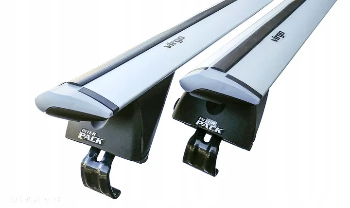 BAGAŻNIK DACHOWY ALUMINIOWY INTER PACK VIRGO IR120 NA RELINGI ZINTEGROWANE - 2