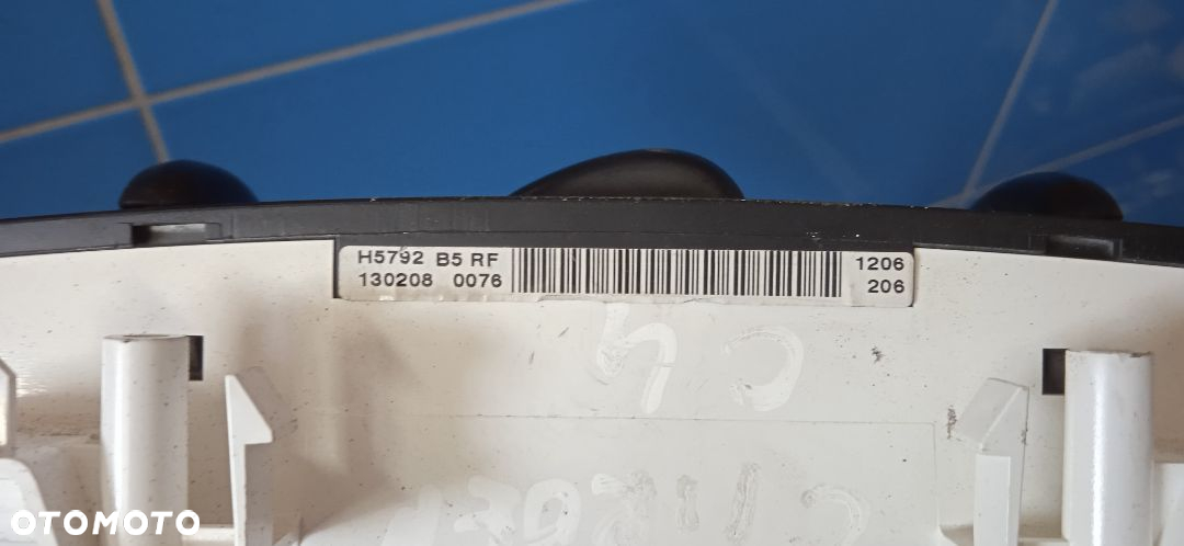 Panel przełącznik klimatyzacji Citroen C4 H5792B5RF - 3