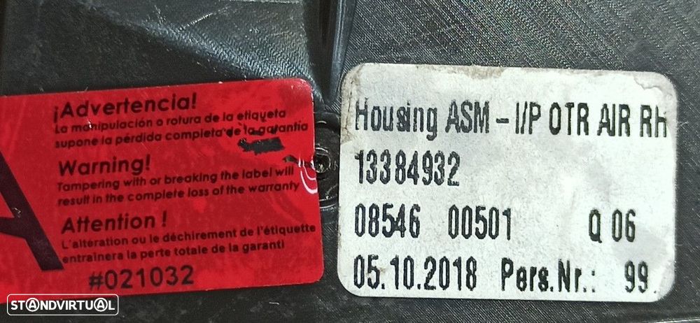 AERADOR FRENTE DIREITO OPEL CORSA E 120 ANIVERSARIO - 3