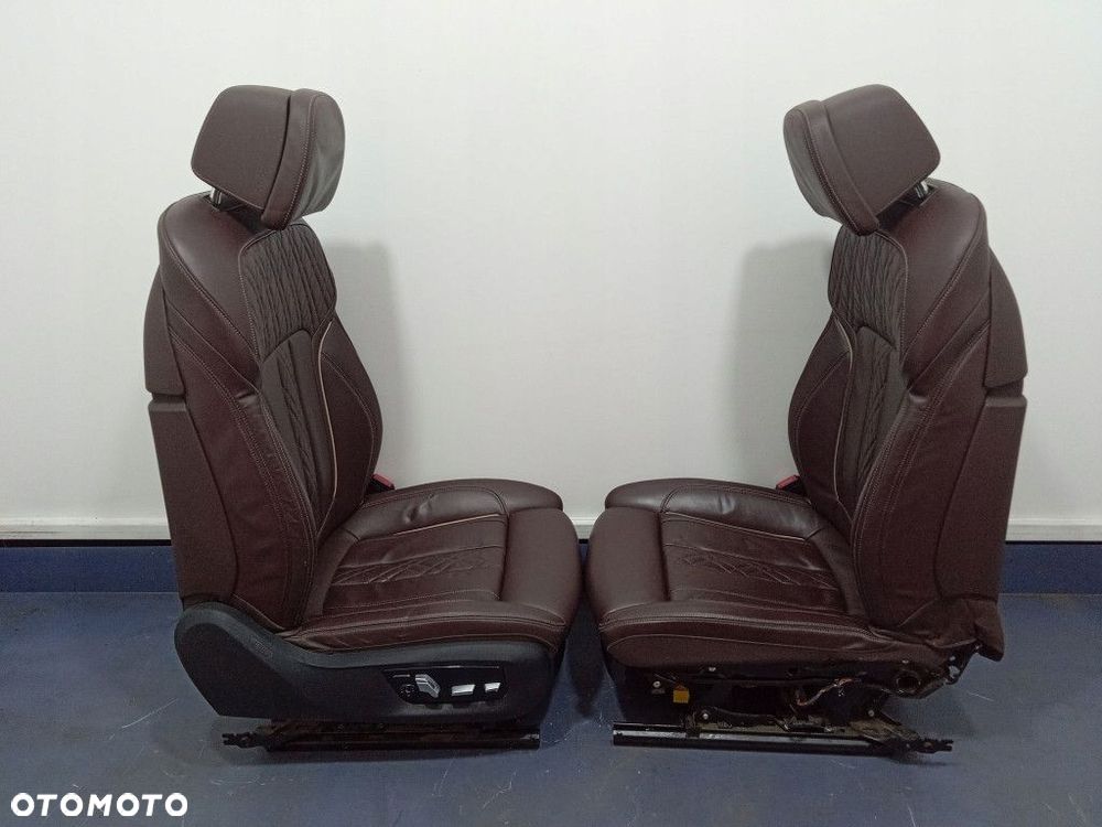 BMW 5 G30 FOTELE KANAPA KOMFORT KOMPLET EXCLUSIVE NAPPA LZNI - 5