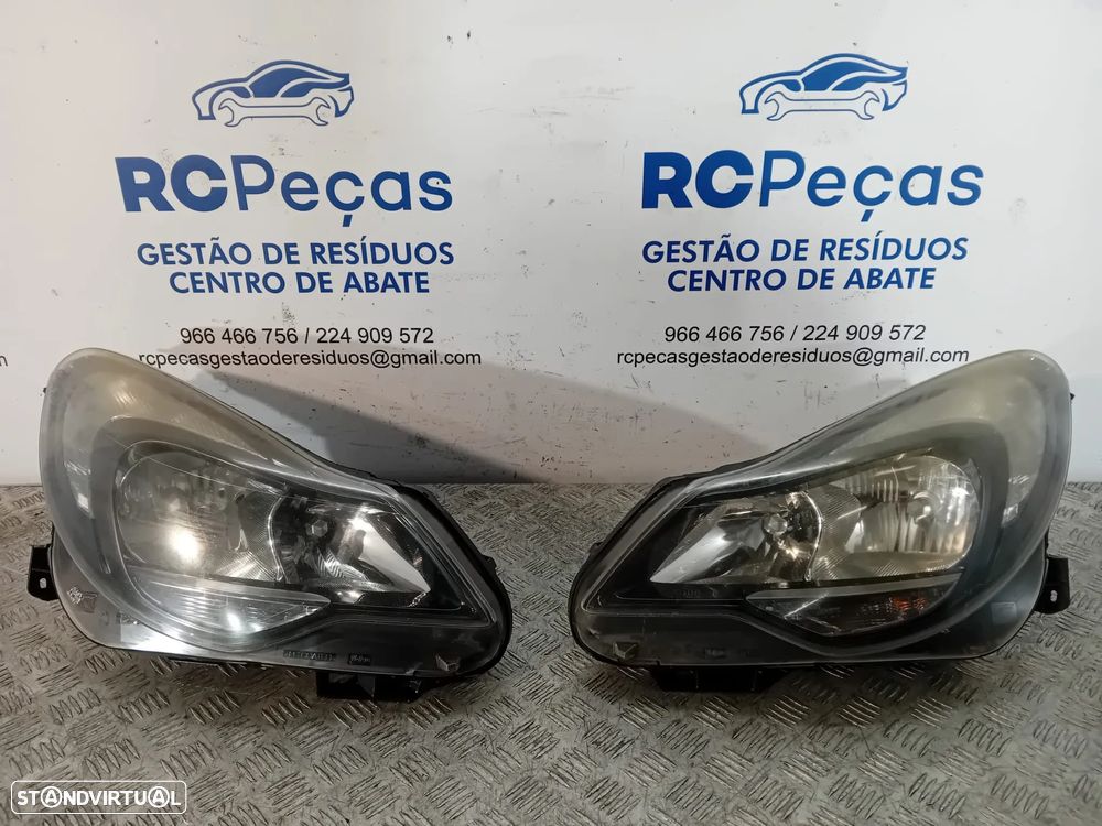 .Otica Oticas Farol Direita Esquerda Opel Corsa D Facelift Original - 8