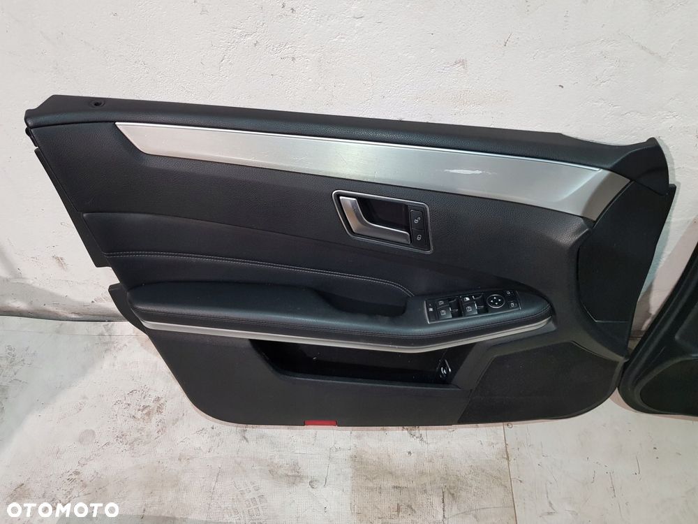 boczki drzwi skóra mercedes e-klasa w212 lift kombi komplet - 3
