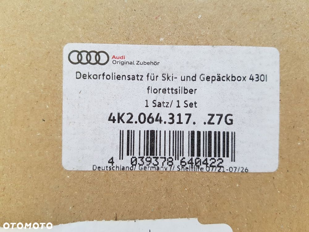 audi a6 c8 zestaw naklejek ozdobnych 4k2064317 z7g - 4