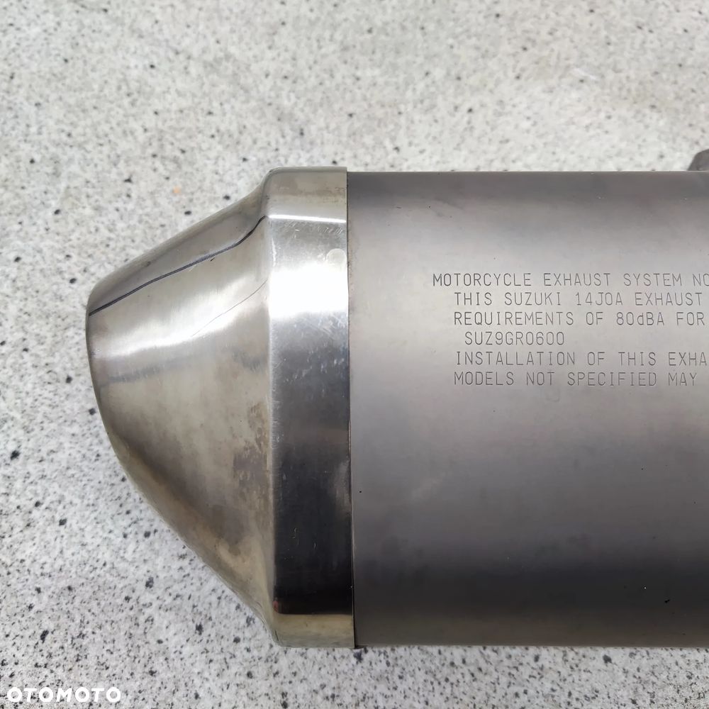 Tłumik, wydech Suzuki GSX-R 600 GSXR 600 - 9