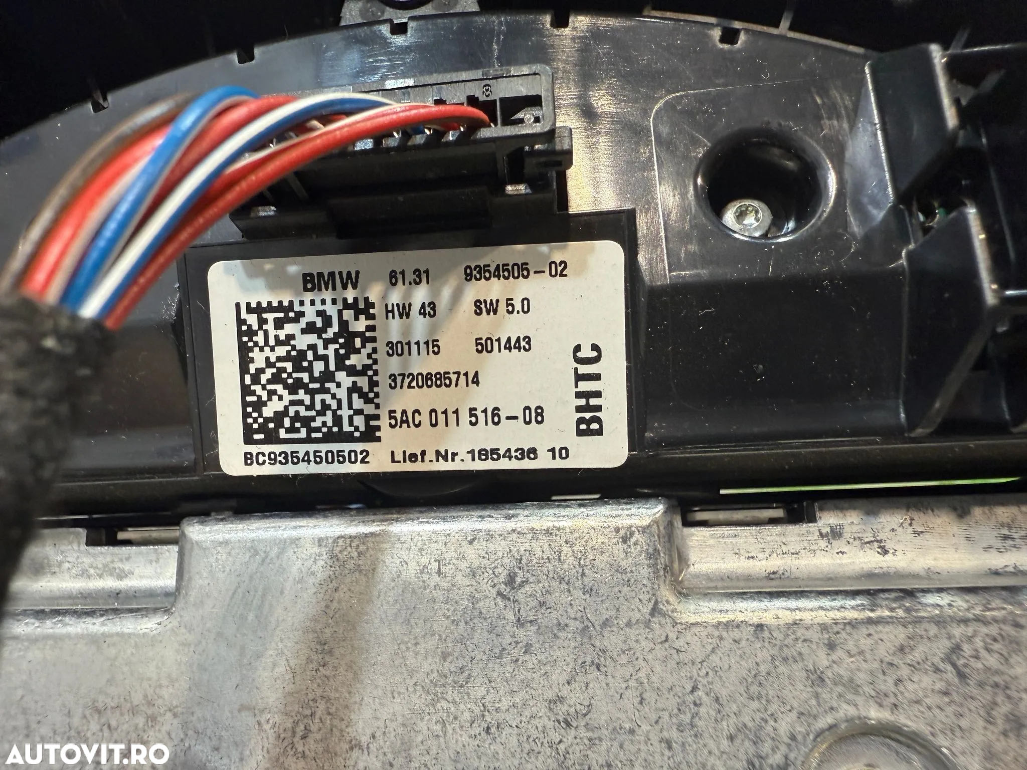 DISPLAY NAVIGATIE NAVI CD MULTIMEDIA MINI COOPER D F55 1.5 DIESEL 2016 COD OEM 6550927942401 65509279424 9279424 9354505 02 2014-2020 - 7
